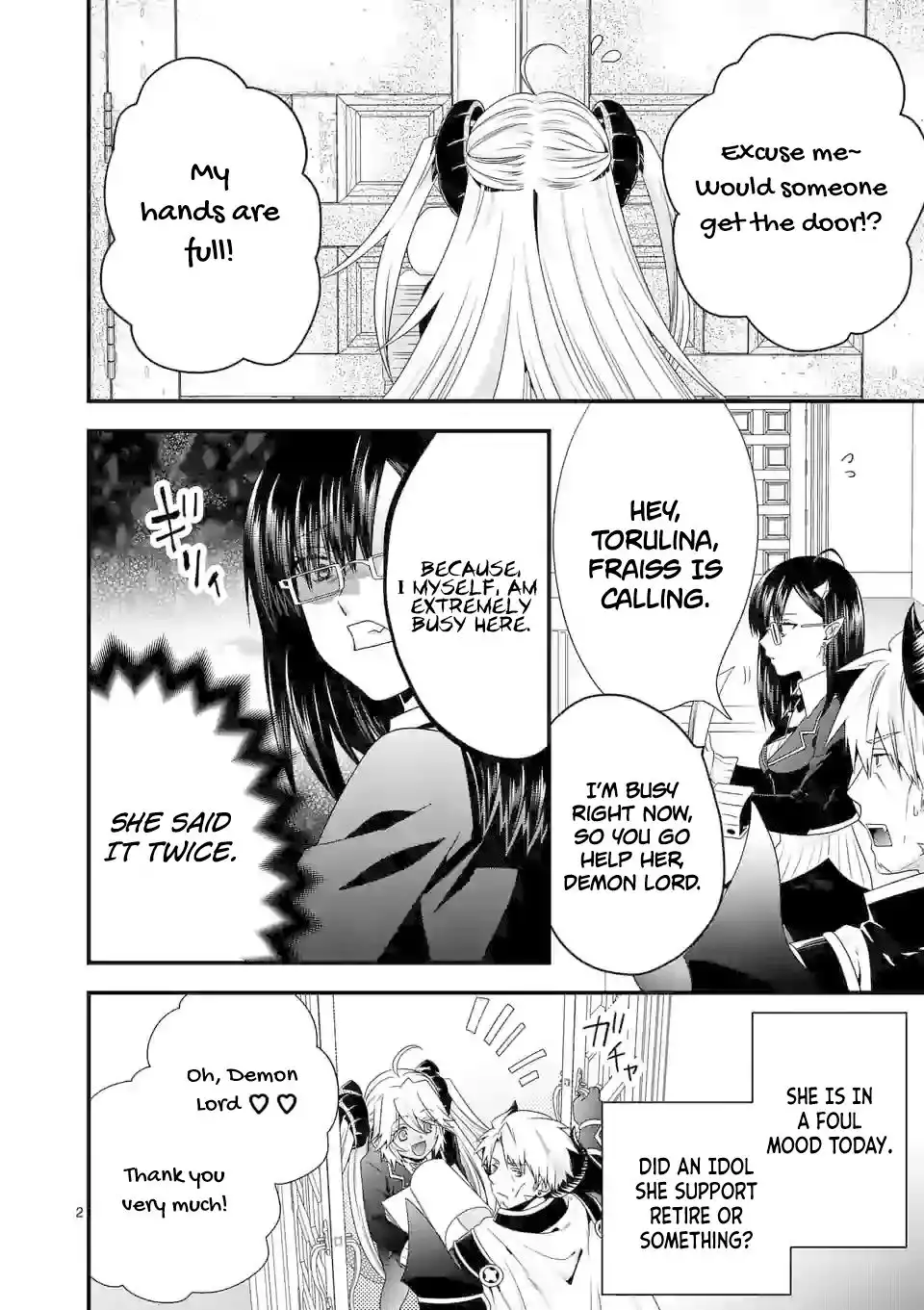 Maou Desu. Onna Yuusha no Hahaoya to Saikon Shita no de, Onna Yuusha ga Giri no Musume ni Narimashita. Chapter 30 3